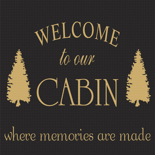 Welcome to our CABIN Custom Stencil - Superior Stencils