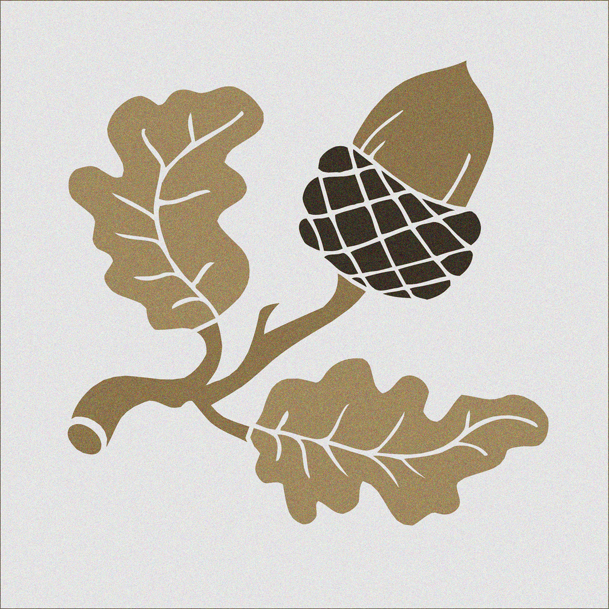 Acorn Stencil Superior Stencils
