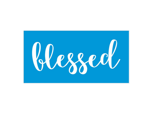 Blessed Stencil - Superior Stencils