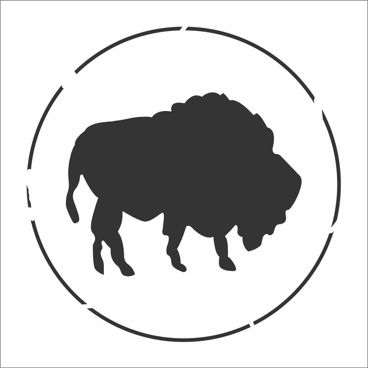 Buffalo Brand Stencil - Superior Stencils