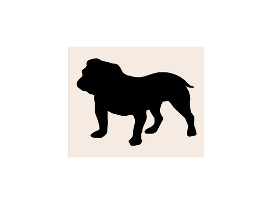 Bulldog Stencil - Superior Stencils