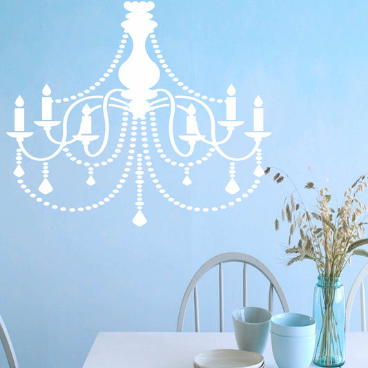 Chandelier Stencil - Superior Stencils