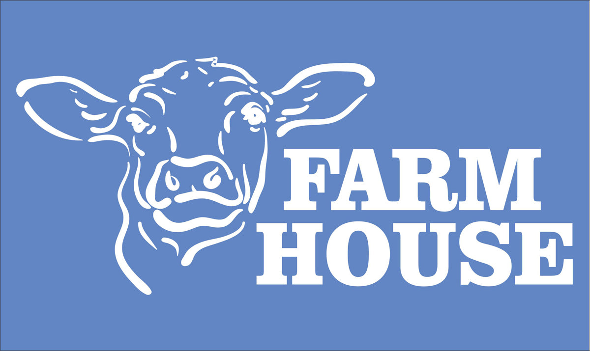 Farm House Stencil - Superior Stencils