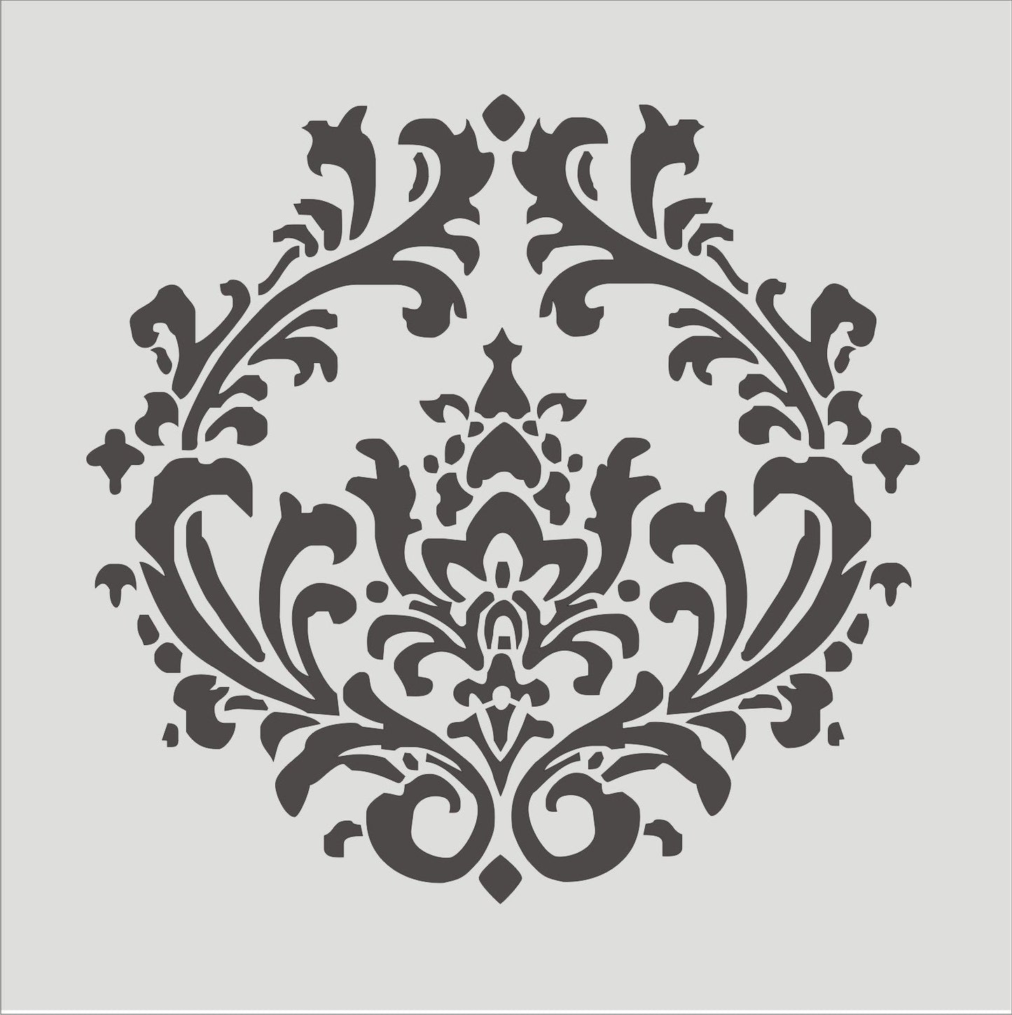 Damask Stencil 4.3 - Superior Stencils