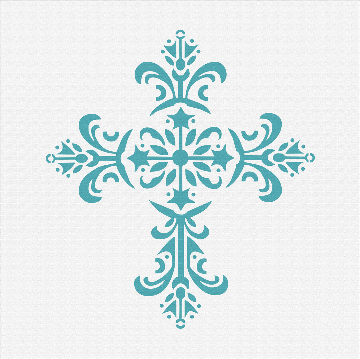 Cross Stencil - Decorative Cross Stencil - Superior Stencils
