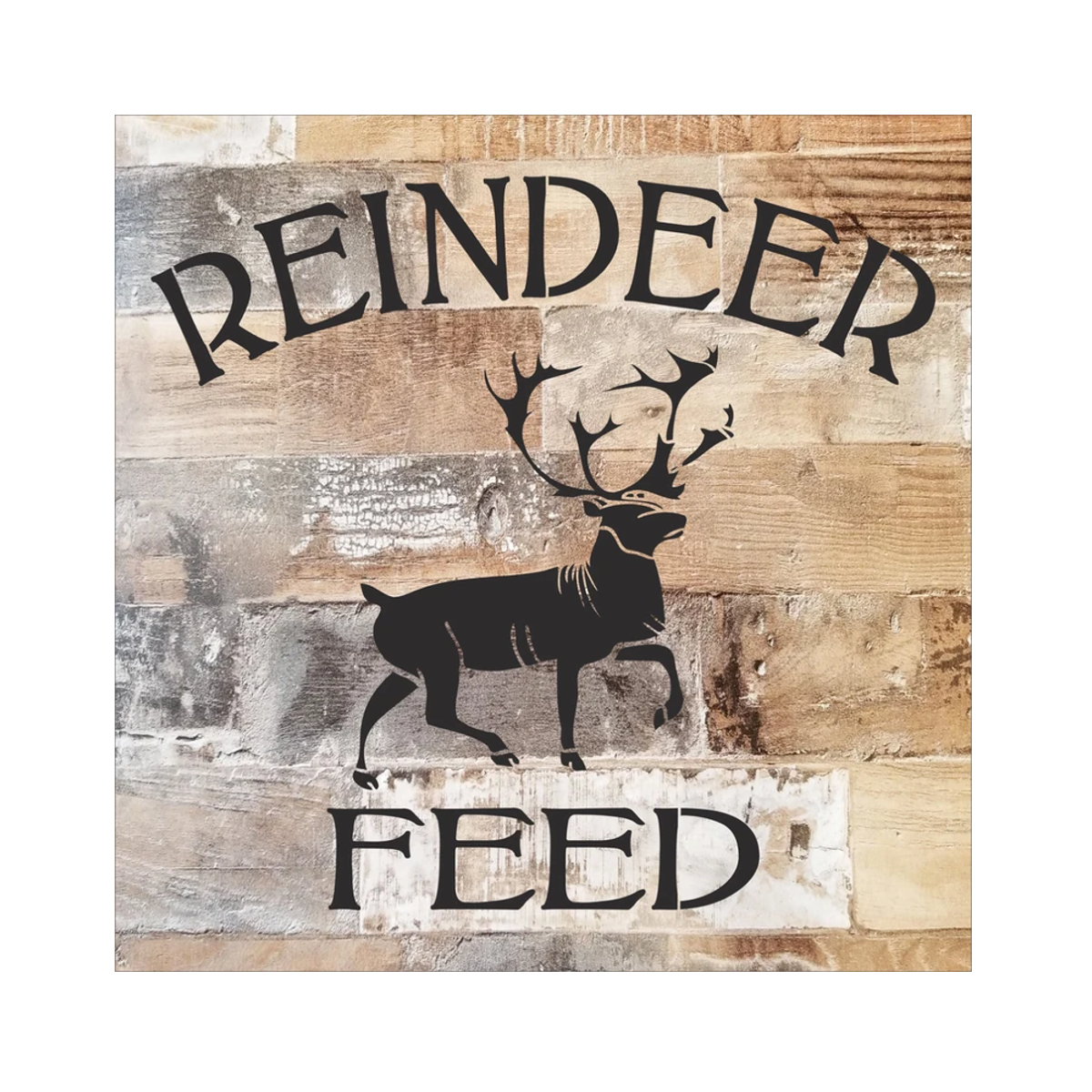 Reindeer Feed Stencil - Buck Stencil - Superior Stencils