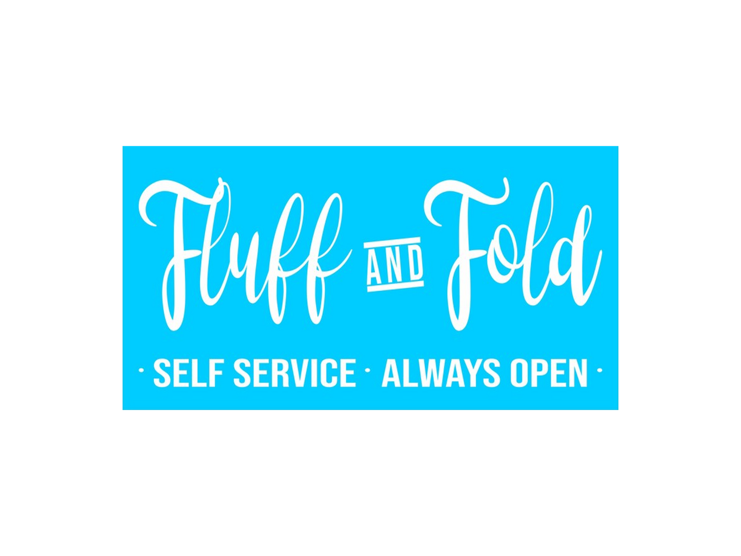 Fluff and Fold Laundry Stencil - Superior Stencils