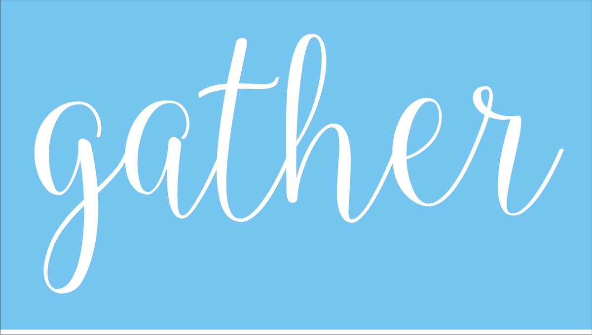 gather Stencil - Superior Stencils