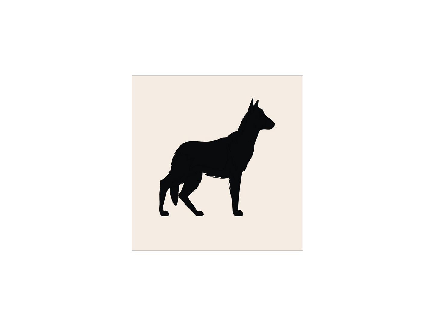 German Shepherd Stencil - Superior Stencils