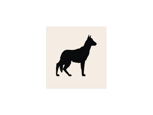 German Shepherd Stencil - Superior Stencils