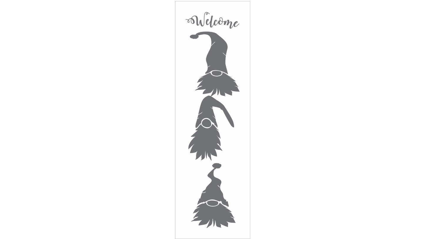 Welcome Gnome Stencil - Superior Stencils