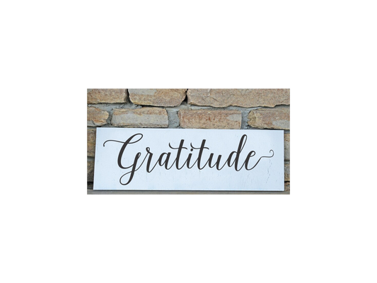 Gratitude Stencil - Superior Stencils