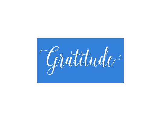 Gratitude Stencil - Superior Stencils