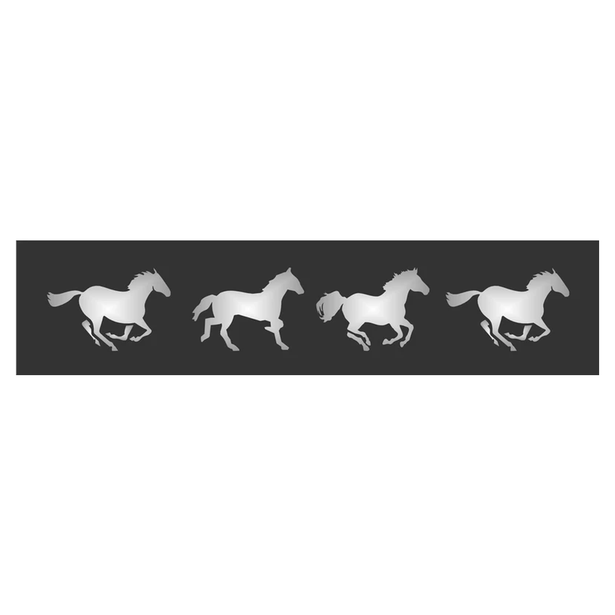 Horse Border Stencil - Superior Stencils