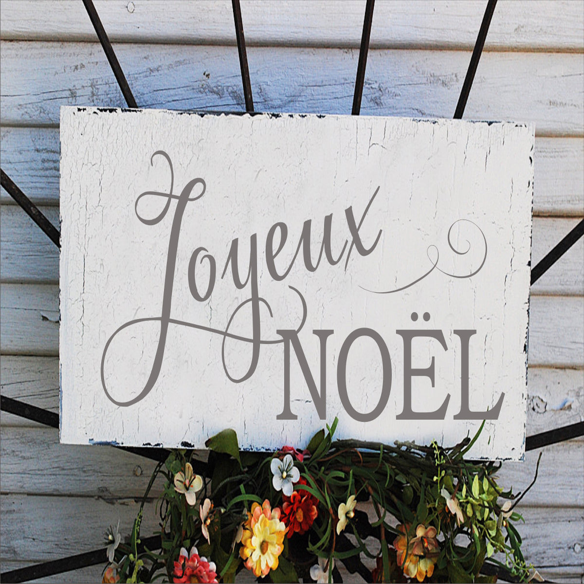 Joyeux Noel Stencil - Superior Stencils