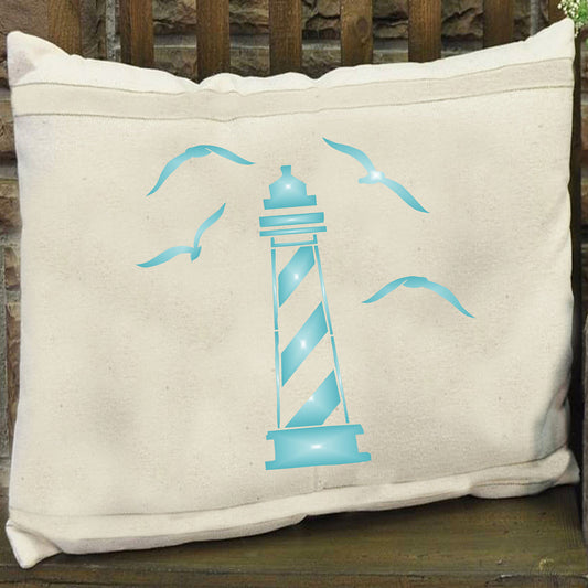 Lighthouse Stencil 02 - Superior Stencils