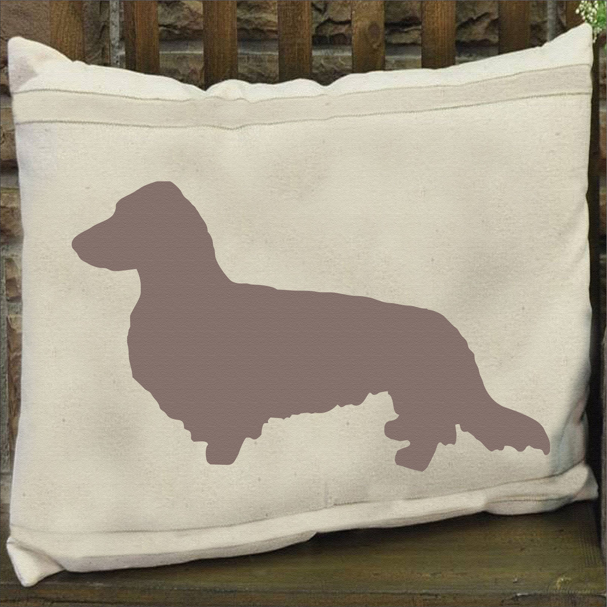 Long Haired Dachshund Stencil - Superior Stencils