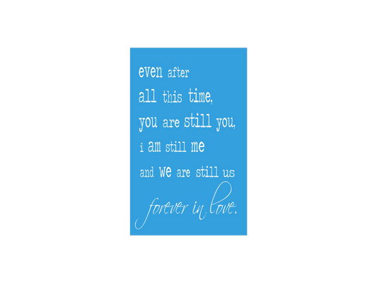 Forever in Love Stencil - Superior Stencils