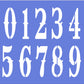 Number Stencil - OKLA - Superior Stencils