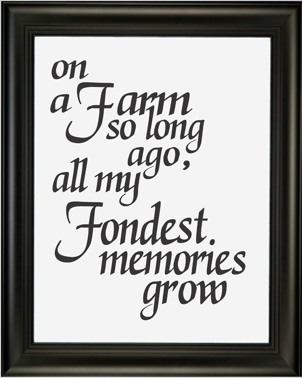on a Farm Stencil - Superior Stencils
