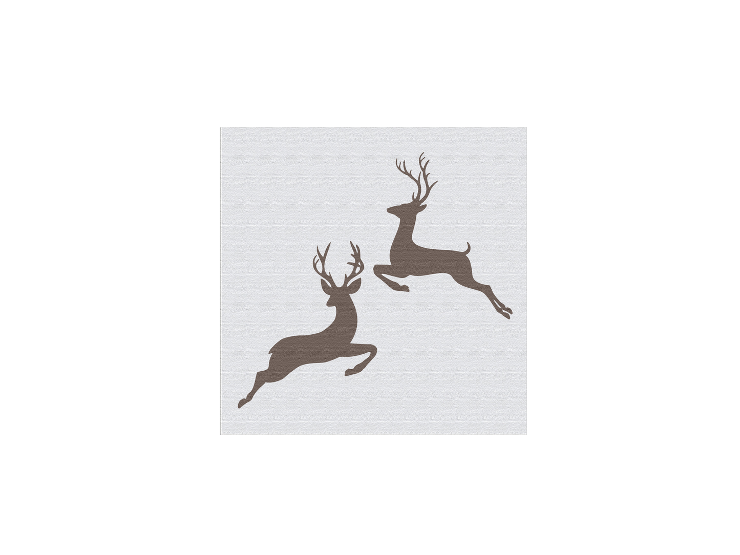 Christmas Reindeer Stencil - Superior Stencils