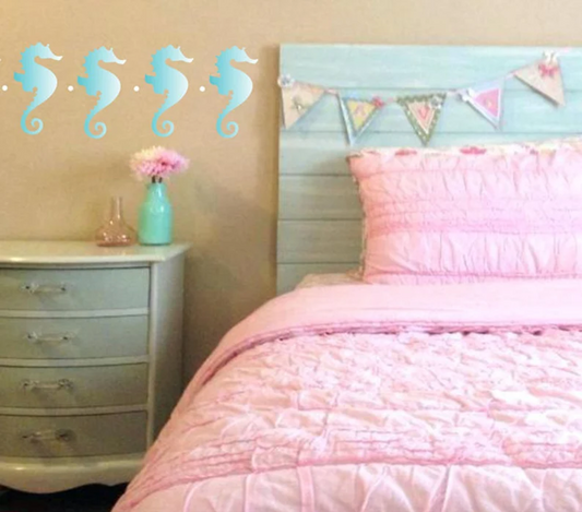 Seahorse Border Stencil - Superior Stencils