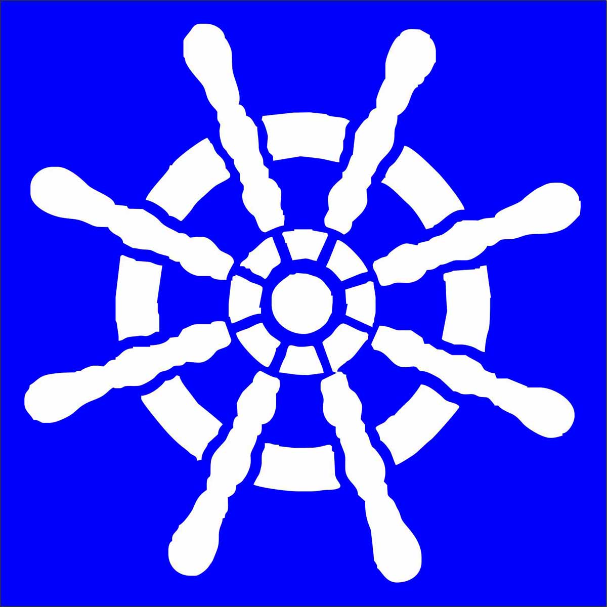 SHIPS WHEEL Stencil - Superior Stencils