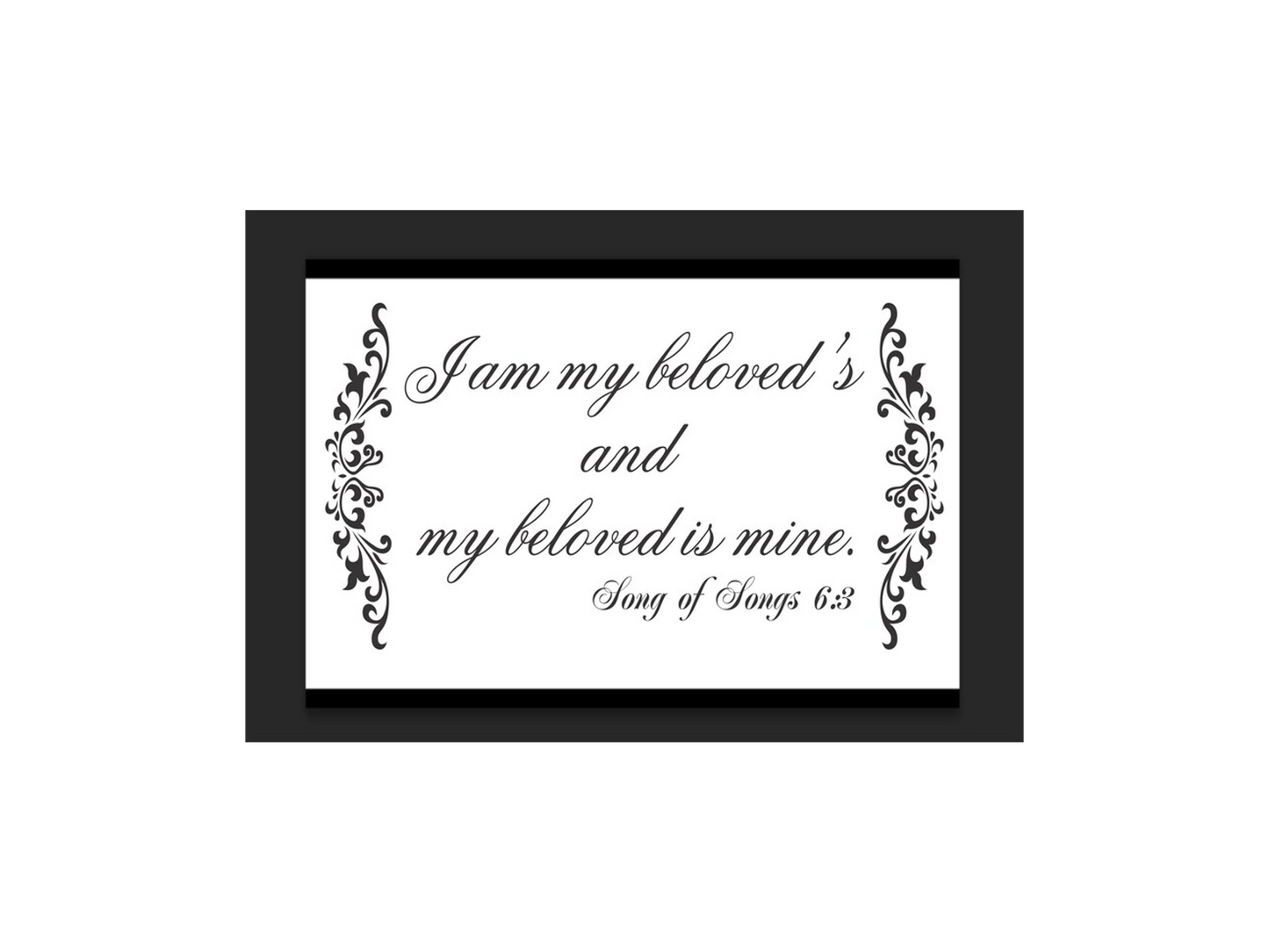Song of Songs 6:3 Stencil - Superior Stencils