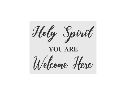 Holy Spirit Stencil - Superior Stencils