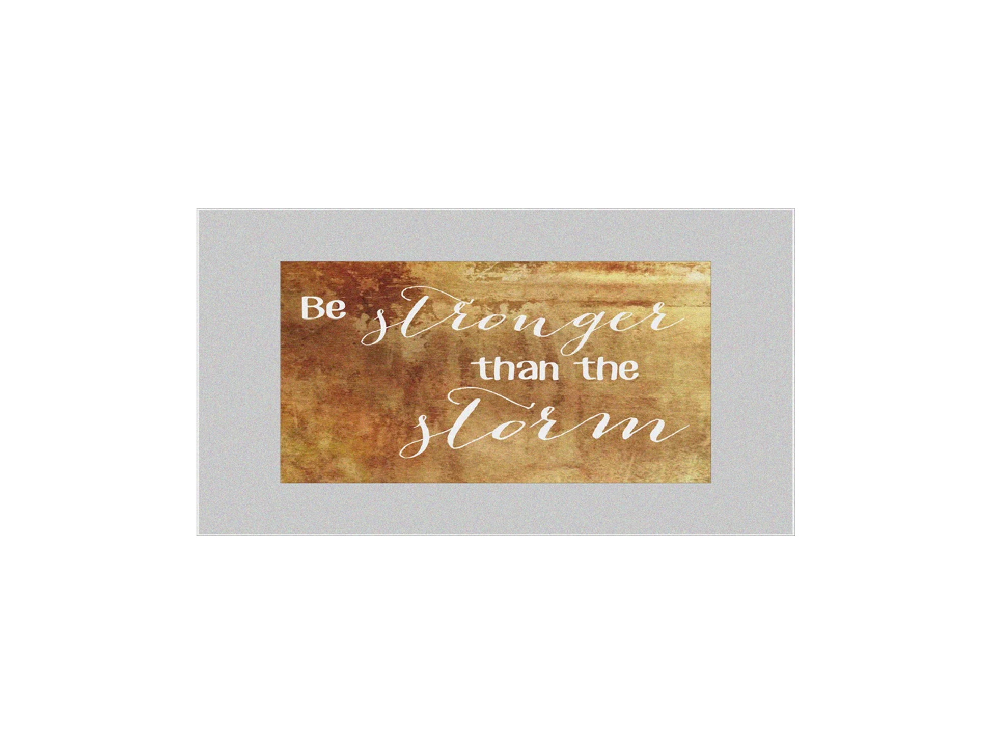 Be Stronger Than The Storm Stencil - Superior Stencils