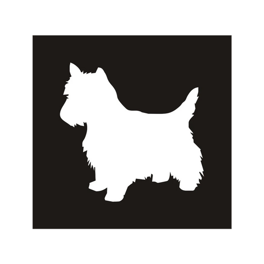 West Highland Terrier Stencil - Dog Stencil - Superior Stencils