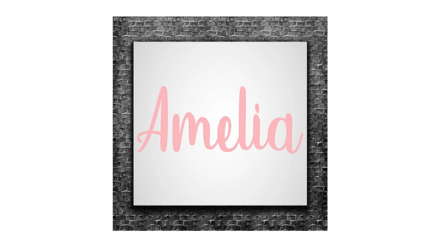 Custom Name Stencil - Name - Nursery Stencil - Custom Stencil