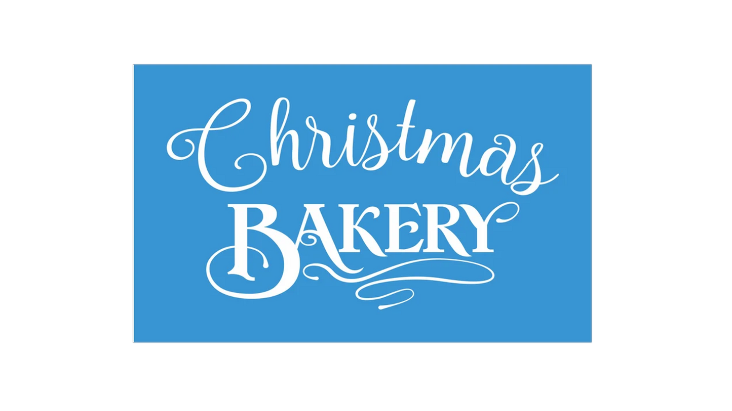 Christmas Bakery Stencil