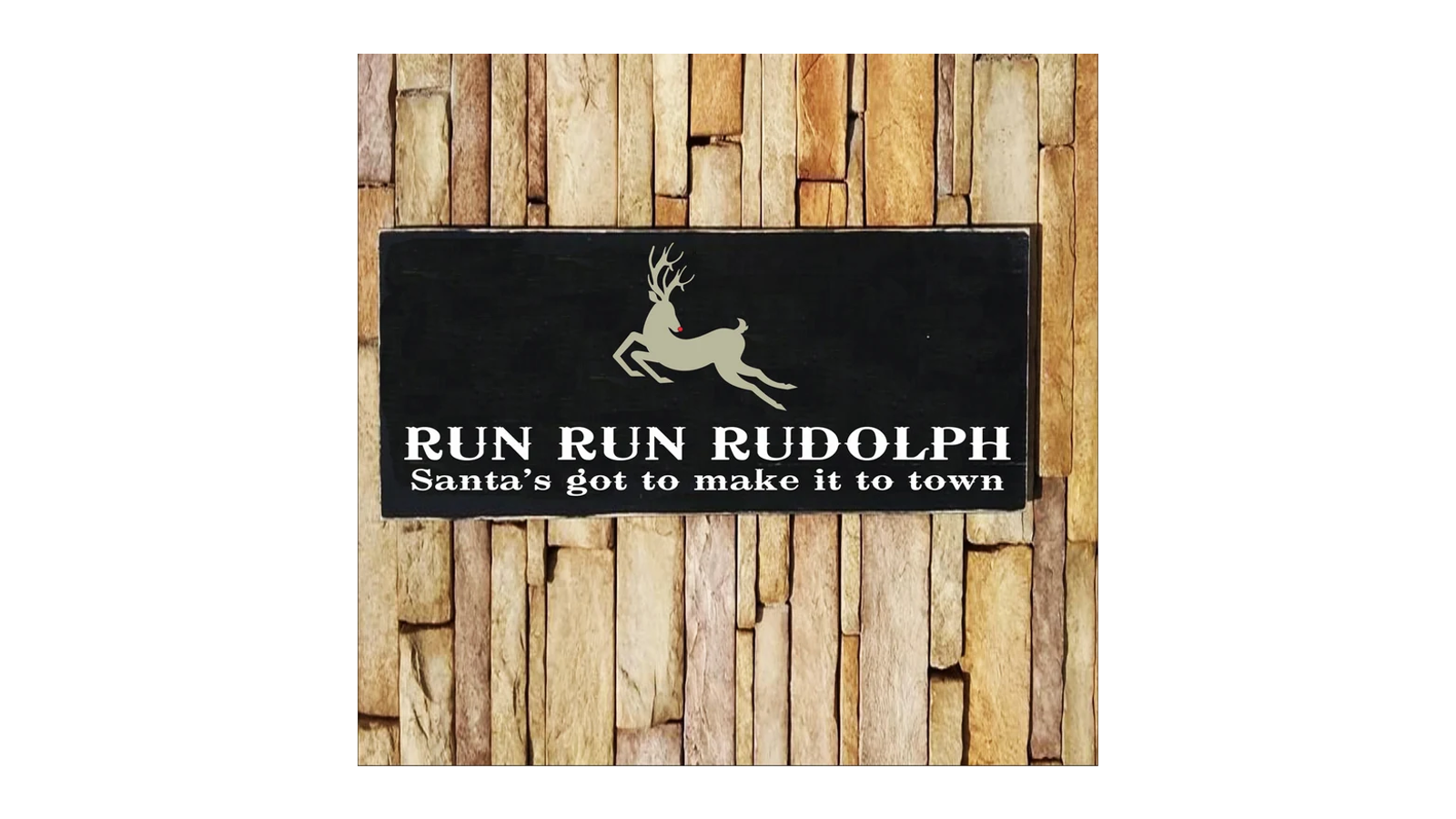 Run Run Rudolph Stencil - Christmas Stencils - Christmas Signs ...