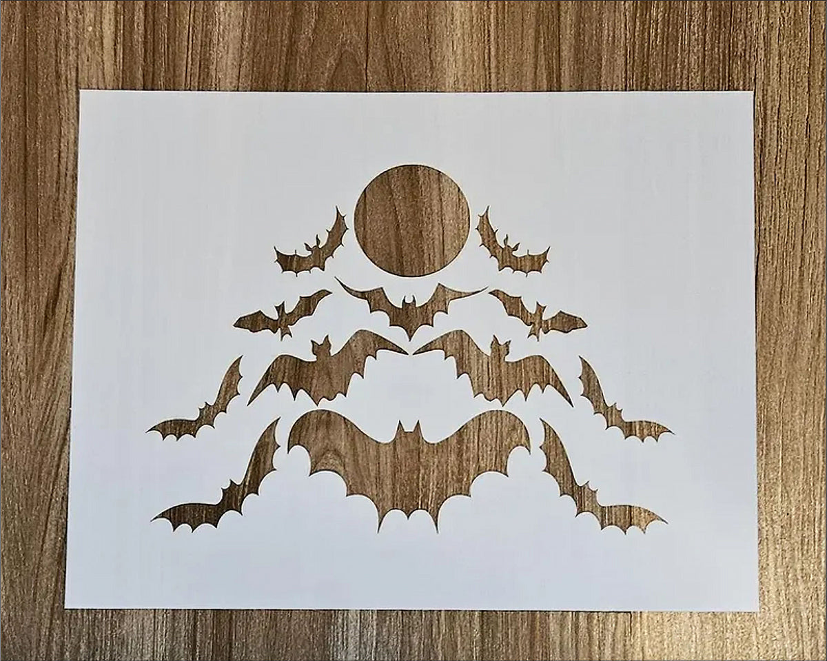 Bats Stencil, Halloween Stencils, Halloween Bats Stencil, Bats, Paint Halloween Signs, Halloween Decor