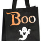 Boo with Ghost Stencil - Create Cute Halloween Bags or Halloween signs