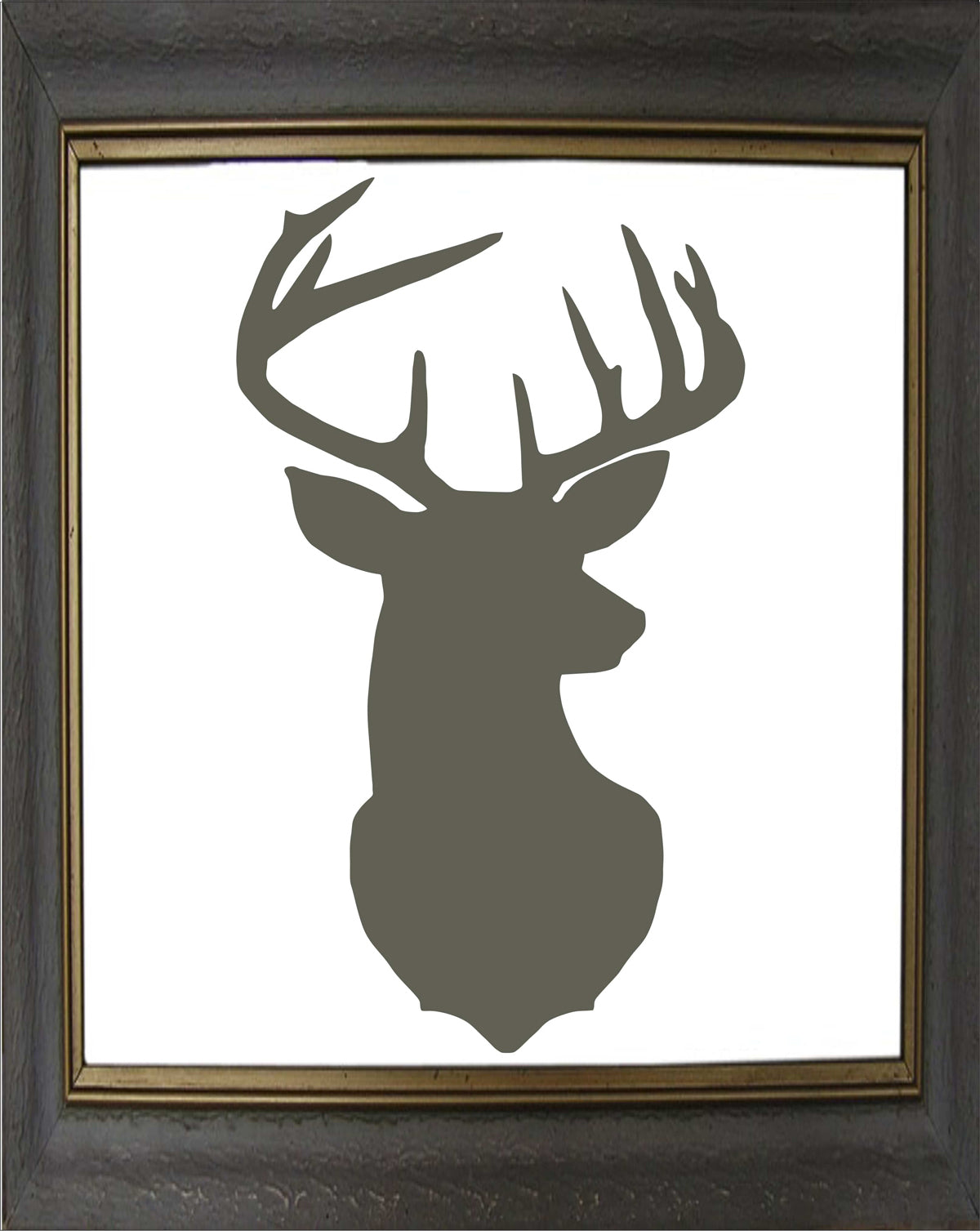 Buck Mount Stencils, Antlers Stencils, Create Buck Signs, - 9 Sizes