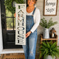 FARMHOUSE Sign Stencil - Vertical or Horizontal - 8 sizes available- Paint Your own unique FARM Signs
