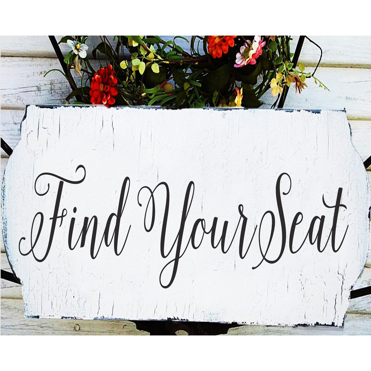 Find Your Seat Stencil - Wedding Stencil - Create Wedding Seating Signs - Superior Stencils