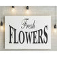 FRESH FLOWERS Stencil - Create unique Flower Signs - Florist Sign - 7 sizes