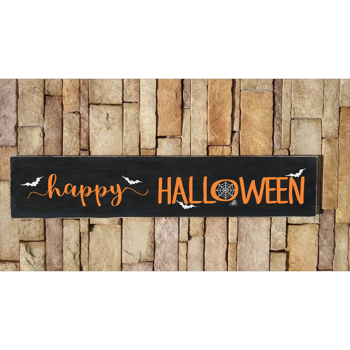 Halloween Stencil - Happy Halloween - DIY Paint Halloween Signs