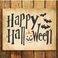 Halloween Stencil, Create Happy Halloween Signs, Halloween Decor