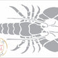 Lobster Stencil