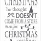 Christmas Stencil Maybe Christmas means more