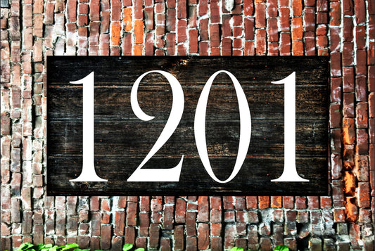 Number Stencil Bask007 / Numbers 0-9 - 8 sizes available