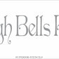 Sleigh Bells Ring Sign Stencil, Paint Christmas Signs, Farmhouse Christmas Decor