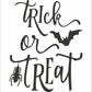 Halloween Stencil, Trick or Treat, Create Halloween Bags, Halloween Decor