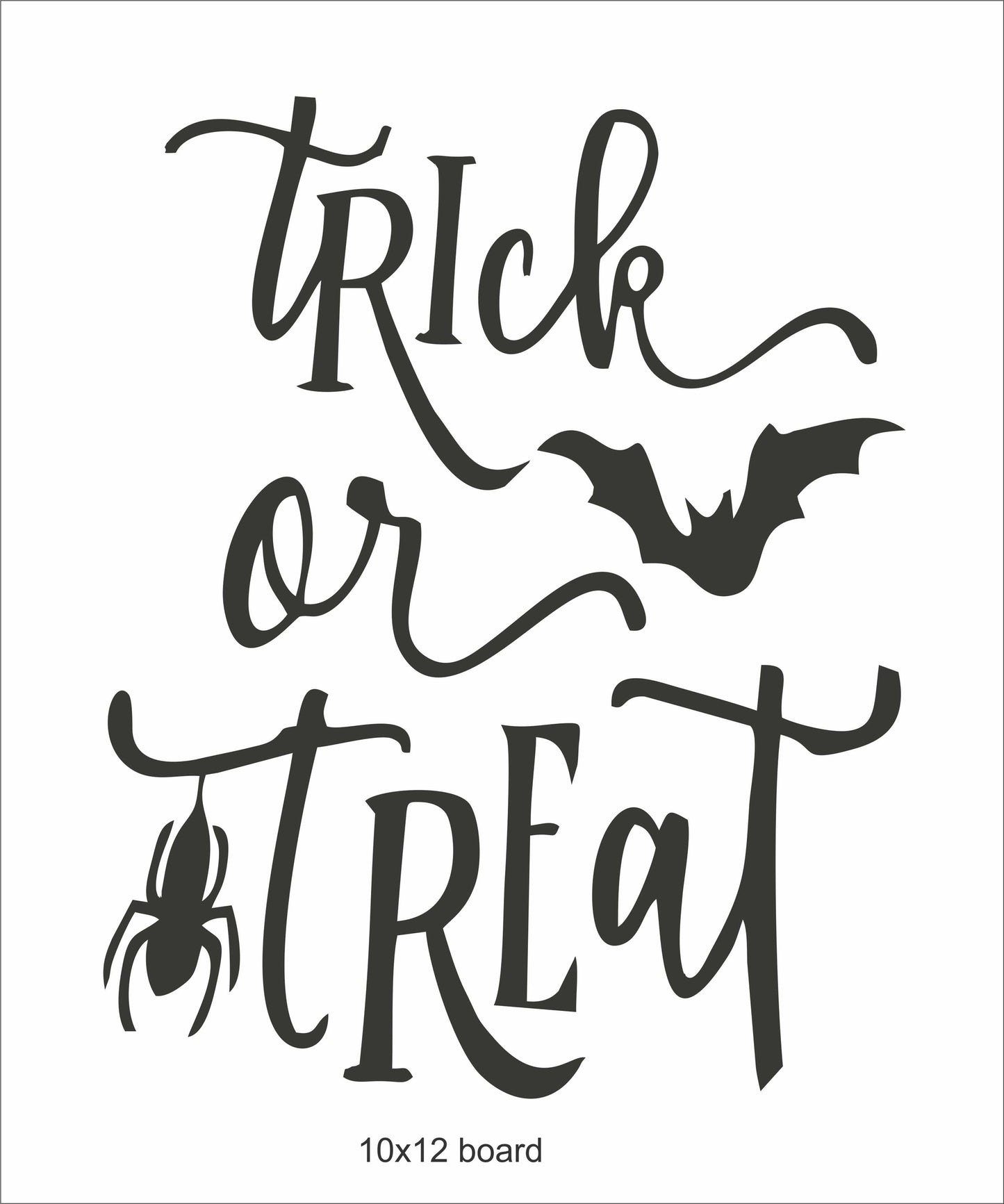 Halloween Stencil, Trick or Treat, Create Halloween Bags, Halloween Decor