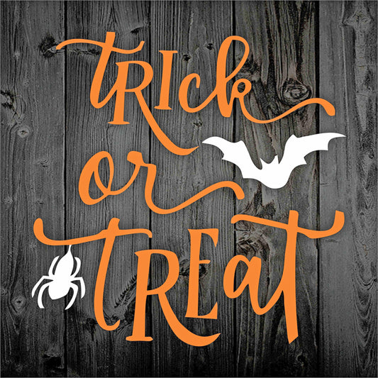 Halloween Stencil, Trick or Treat, Create Halloween Bags, Halloween Decor