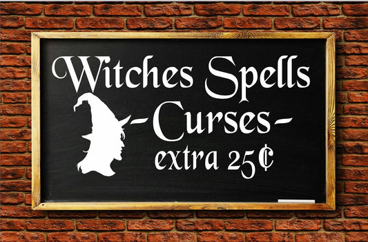 Halloween Stencils, Witches Spells, DIY Halloween